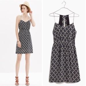 Madewell Silk Daylight Dress In Ikat Bloom, 4 NWT
